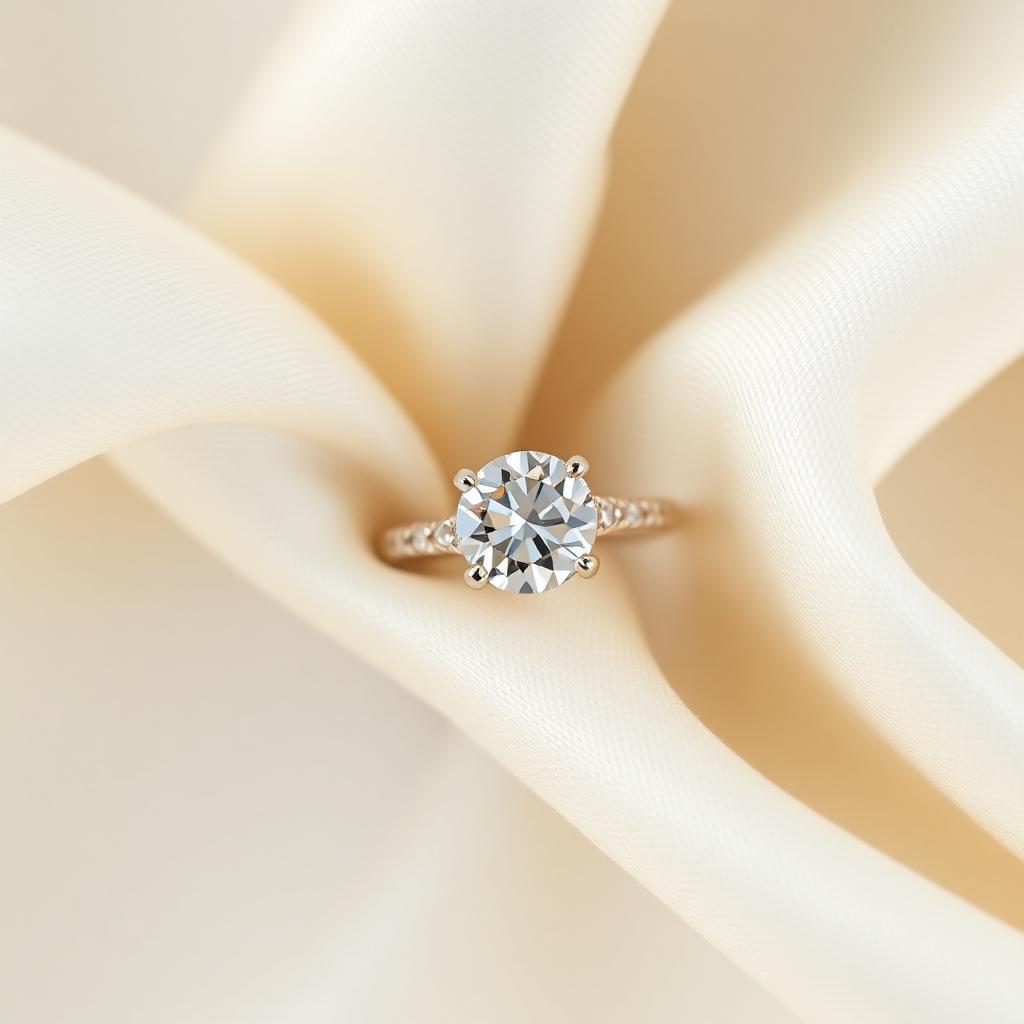 Bridal jewellery shown in a close portrait